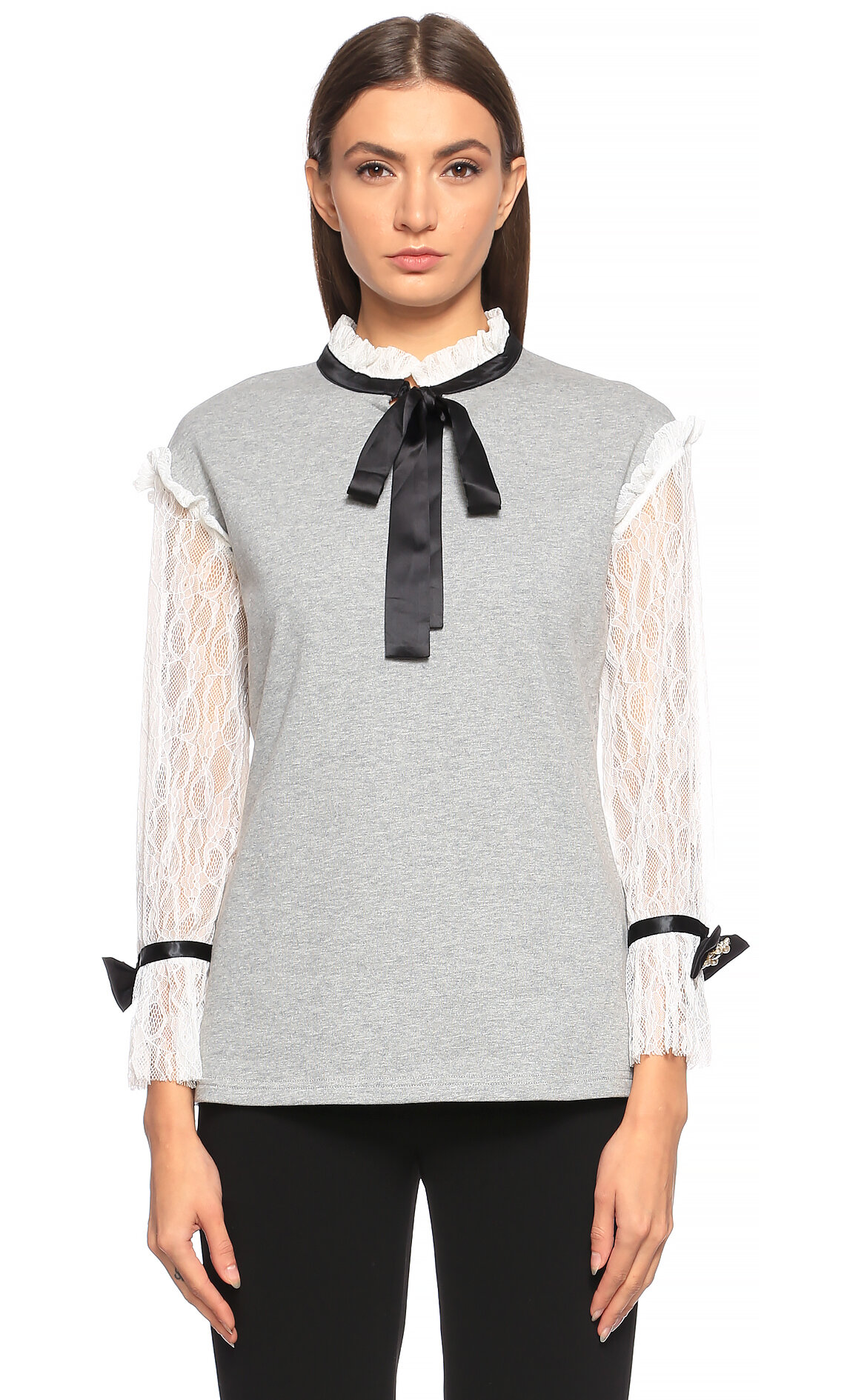 Silvian Heach Verde Cotton Women T-Shirt main image 1