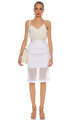 Kendall&Kylie Beyaz Etek