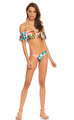 Salinas Karma Desen Renkli Bikini Alt