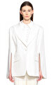Ceren Can Kol Detaylı Beyaz Ceket