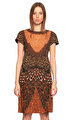 Alberta Ferretti Kahverengi Elbise