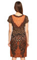 Alberta Ferretti Kahverengi Elbise