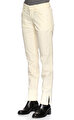 Fornarina Jeans Çizgili Krem Pantolon