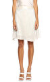 Clu Gümüş Rengi Etek