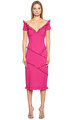 Nicole Miller Fuşya Rengi Elbise