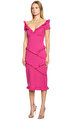 Nicole Miller Fuşya Rengi Elbise