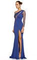 Blumarine Mavi Gece Elbisesi