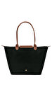 Longchamp Le Pliage Original Siyah Omuz Çantası L