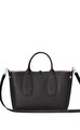 Longchamp Le Roseau Siyah El Çantası M