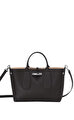 Longchamp Le Roseau Siyah El Çantası M
