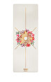 RORU Classic Sun Series Çiçek Desenli Profesyonel Yoga Matı 5 mm - Limited Edition