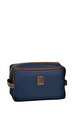 Longchamp Lacivert Makyaj Çantası