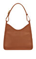 Longchamp Le Foulonne Karamel Omuz Çantası M