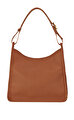 Longchamp Le Foulonne Karamel Omuz Çantası M