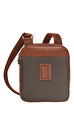 Longchamp Boxford Kahverengi Çapraz Çanta XS