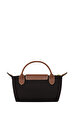 Longchamp Le Pliage Original Siyah Pouch Saplı Çanta