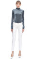 VVB Beyaz Jean Pantolon