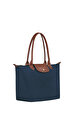 Longchamp Le Pliage Original Lacivert Omuz Çantası M