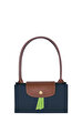 Longchamp Le Pliage Original Lacivert Omuz Çantası M
