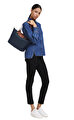 Longchamp Le Pliage Original Lacivert Omuz Çantası M