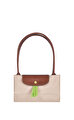 Longchamp Le Pliage Original Pudra Rengi Omuz Çantası L