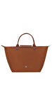 Longchamp Le Pliage Green Kahverengi El Çantası M