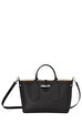 Longchamp Le Roseau Siyah El Çantası M