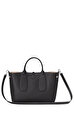 Longchamp Le Roseau Siyah El Çantası M
