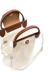 Longchamp Le Pliage Ekru File Çanta