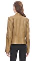Yves Salomon Camel Deri Ceket