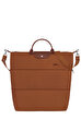 Longchamp Le Pliage Green Genişletilebilir Kahverengi Seyahat Çantası