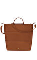 Longchamp Le Pliage Green Genişletilebilir Kahverengi Seyahat Çantası