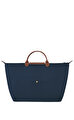 Longchamp Le Pliage Lacivert Seyahat Çantası L