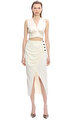 ivory Wrap Midi Etek