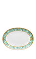 Scala Palazzo Yeşil Oval Servis Tabağı 33 cm