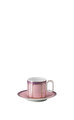 Swarovski Signum Rose Türk Kahvesi Fincan ve Tabağı