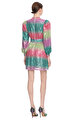 Celia B Renkli Elbise