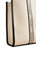 Branded Webbing Canvas Tote Çanta