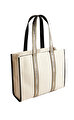 Branded Webbing Canvas Tote Çanta