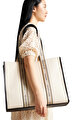 Branded Webbing Canvas Tote Çanta