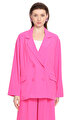 Essentiel Antwerp Fuşya Blazer Ceket