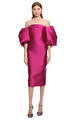 Solace London Fuşya Elbise 