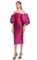 Solace London Fuşya Elbise 