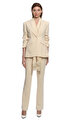 Cınq A Sept Krem Rengi Blazer Ceket