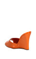Paris Texas Turuncu Topuklu Terlik