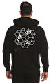Untitled Experiment Siyah Hoodie