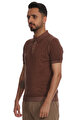 AT.P.CO Kahverengi Polo T-shirt