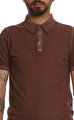 AT.P.CO Kahverengi Polo T-shirt