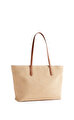 Wxb-Edanes-Raffia Zip Top Tote Bag