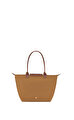 Longchamp Le Pliage Original Kahverengi Omuz Çantası L